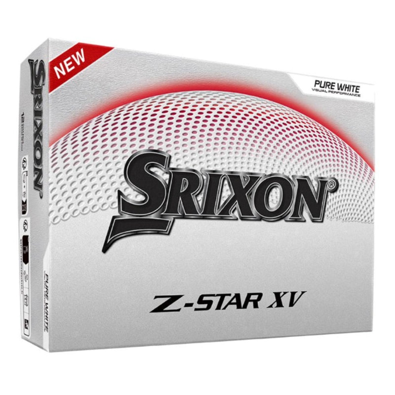 Srixon Z-Star XV 9 Golf Balls WHITE