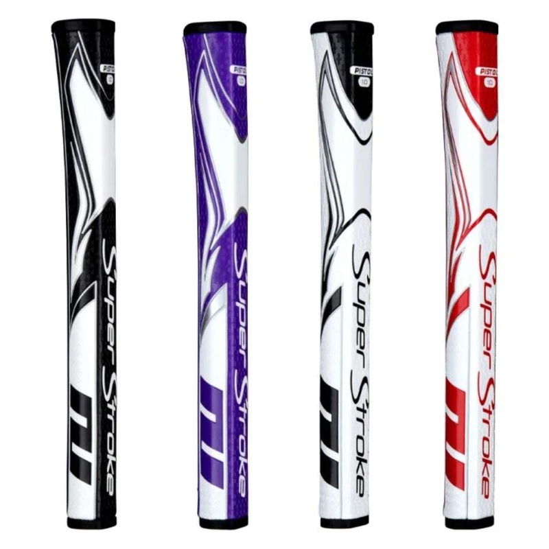 SuperStroke Zenergy Pistol GT 1.0 Putter Grip White/Black 1.0