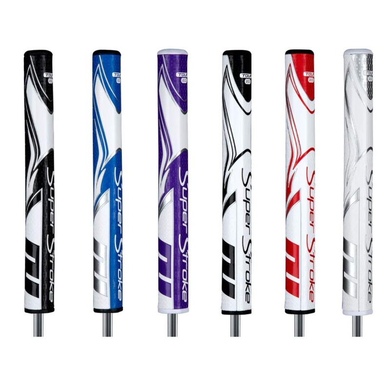 SuperStroke Zenergy Tour 2.0 Putter Grip White/Black 2.0