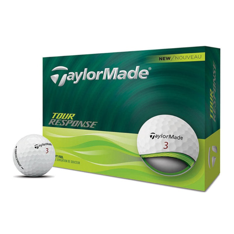 TaylorMade Tour Response Golf Balls WHITE