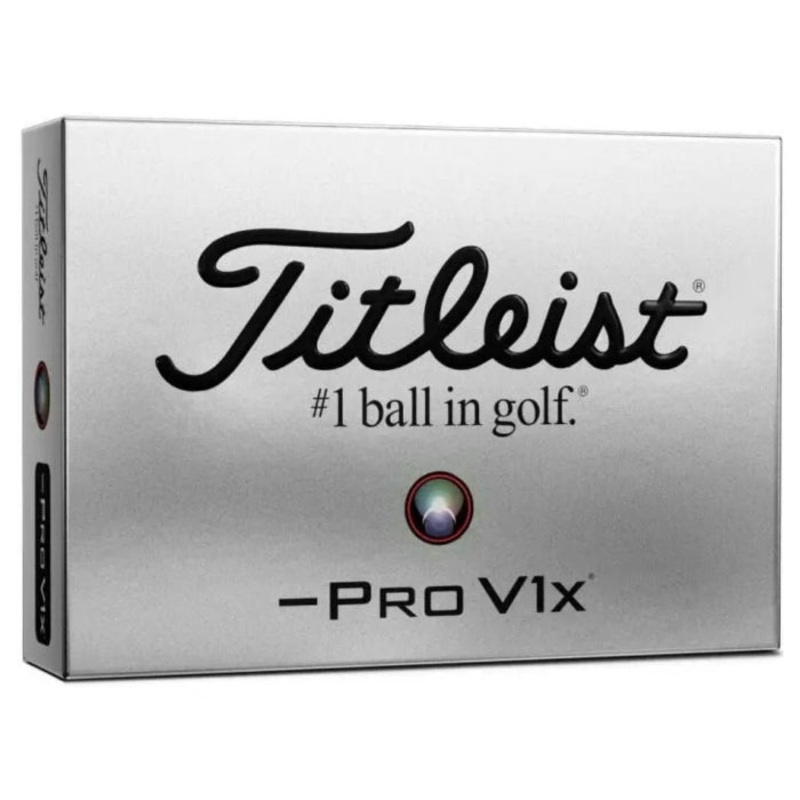 Titleist 2021 Pro V1X Left Dash Golf Balls WHITE