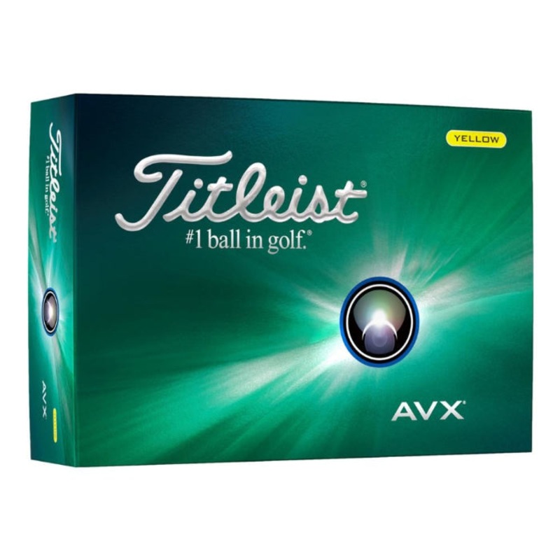 Titleist AVX White Golf Balls 24 WHITE