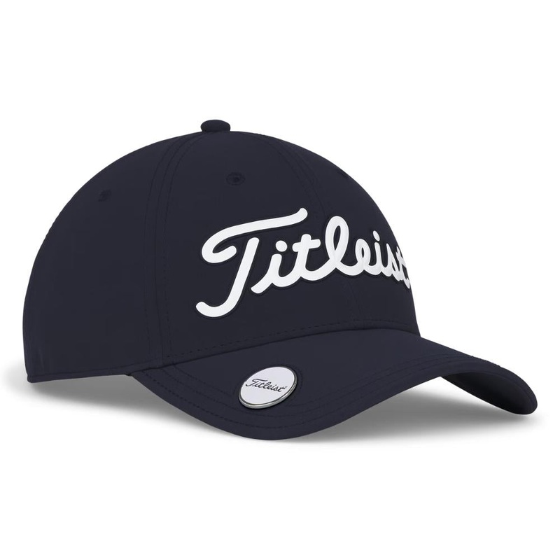 Titleist Men’s Players Performance Ball Marker Hat 25 BLACK/WHITE
