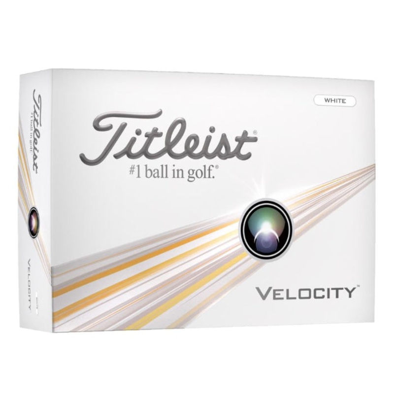 Titleist Tour Velocity White Golf Balls 24 WHITE