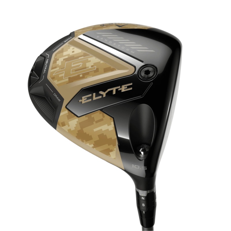 Callaway Limited Edition Elyte Sandstorm Driver Right 9.0 Degrees Tensei Sandstorm 65 Stiff