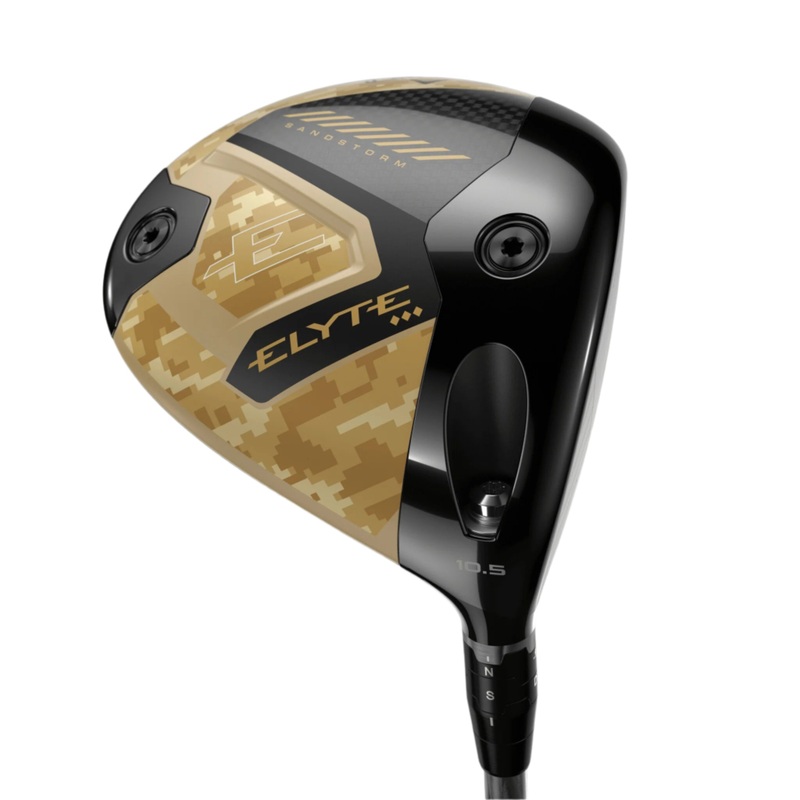 Callaway Limited Edition Elyte Triple Diamond Sandstorm Driver Right 9.0 Degrees Tensei Sandstorm 65 Stiff