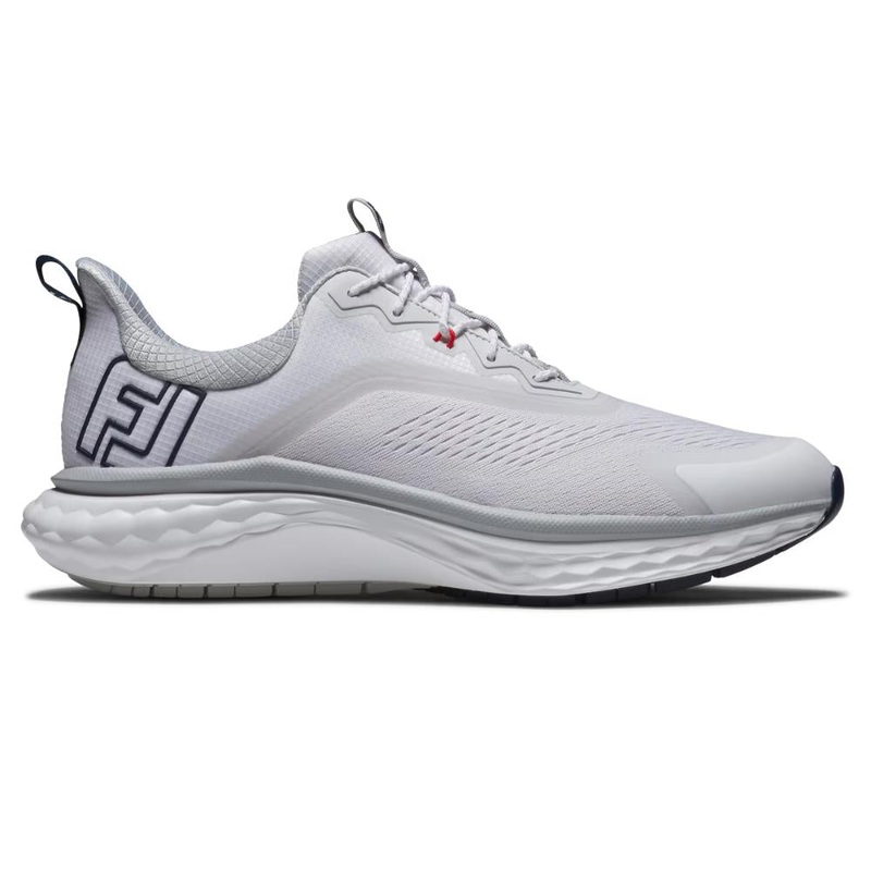 FootJoy Men’s Quantum Golf Shoes – White 56994 WHITE/GREY/NAVY 9.0 Medium