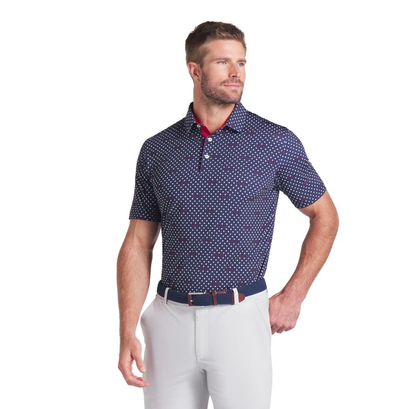 Puma Men’s Mattr Burgh Polo DEEP NAVY/WHITE GLOW MD
