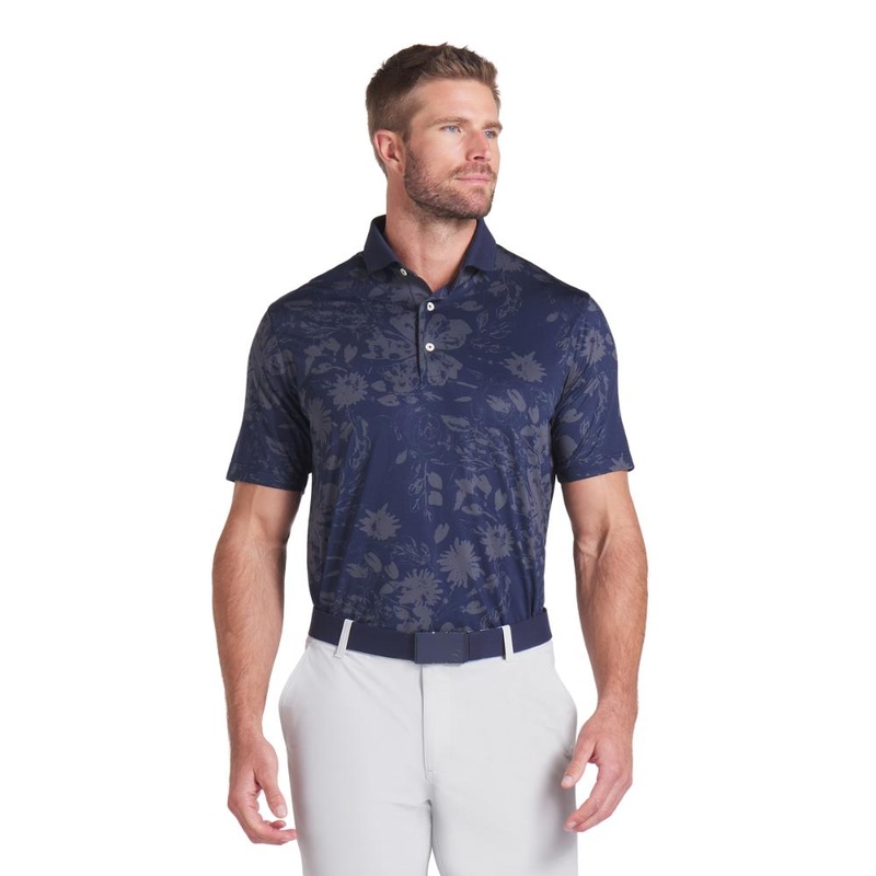 Puma Men’s Mattr Rose Polo DEEP NAVY/STRONG GRAY MD