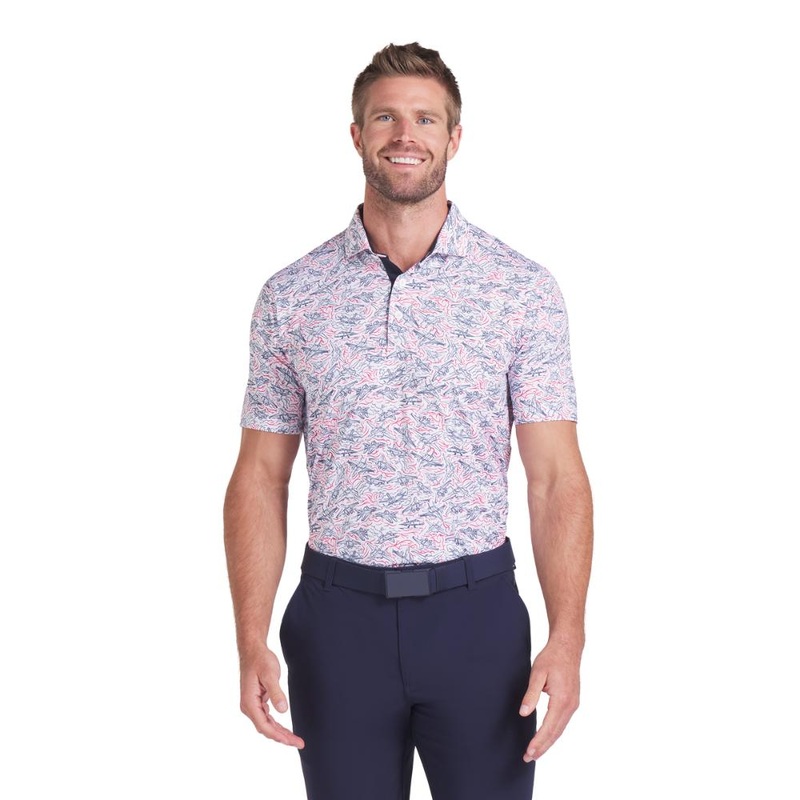 Puma Men’s X Volition Jet Lines Polo DEEP NAVY MD
