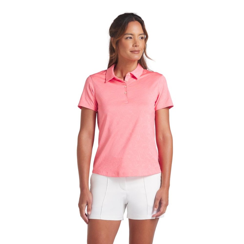 Puma Women’s Mattr Lianas Jacquard Polo PEACEFUL BLUE S