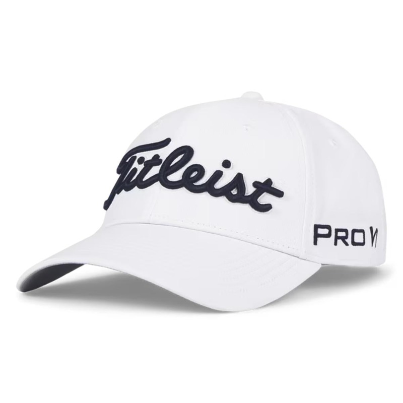 Titleist Junior Tour Performance Hat 25 BLACK/WHITE