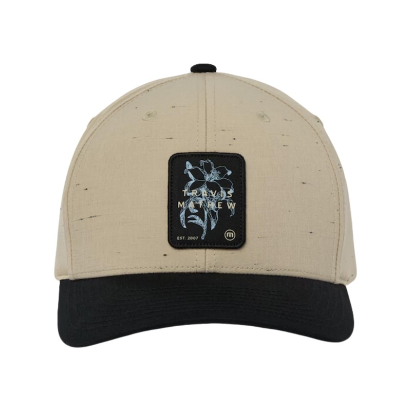 TravisMathew Men’s Summer Serenade Snapback Hat OXFORD TAN OSFA
