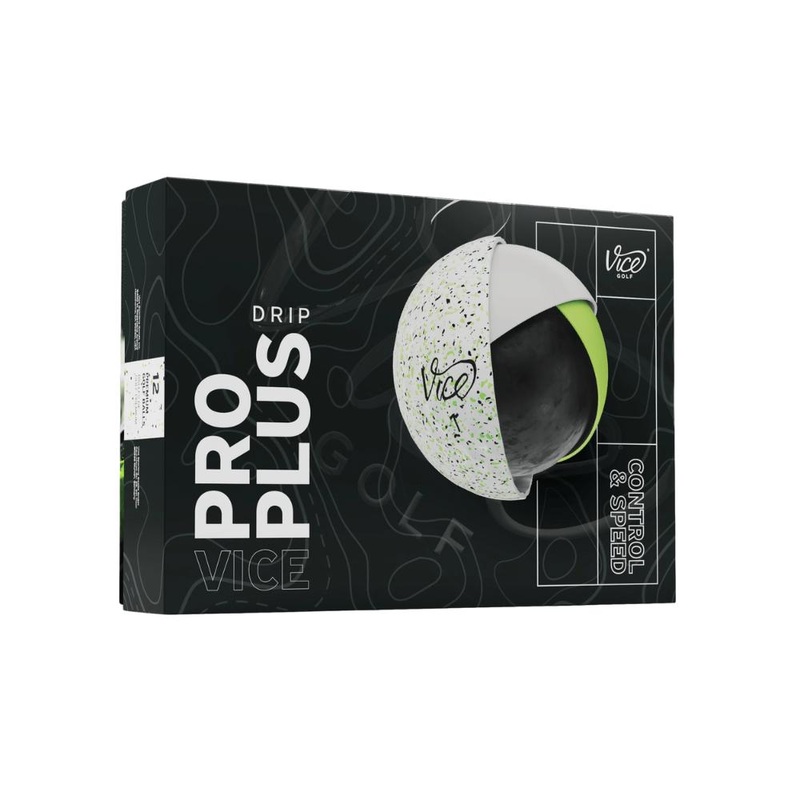 Vice Pro Plus Drip Golf Balls DRLIME