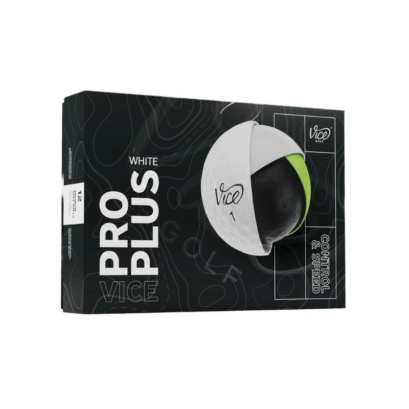 Vice Pro Plus Golf Balls White