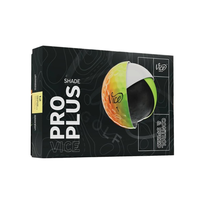 Vice Pro Plus Shade Golf Balls Orange