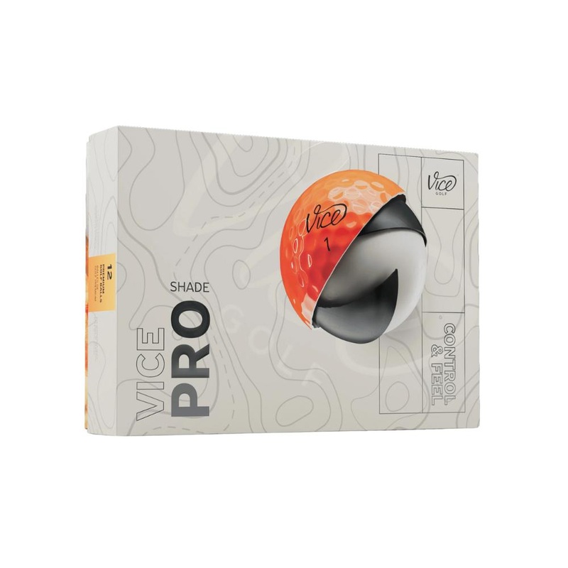 Vice Pro Shade Golf Balls Orange