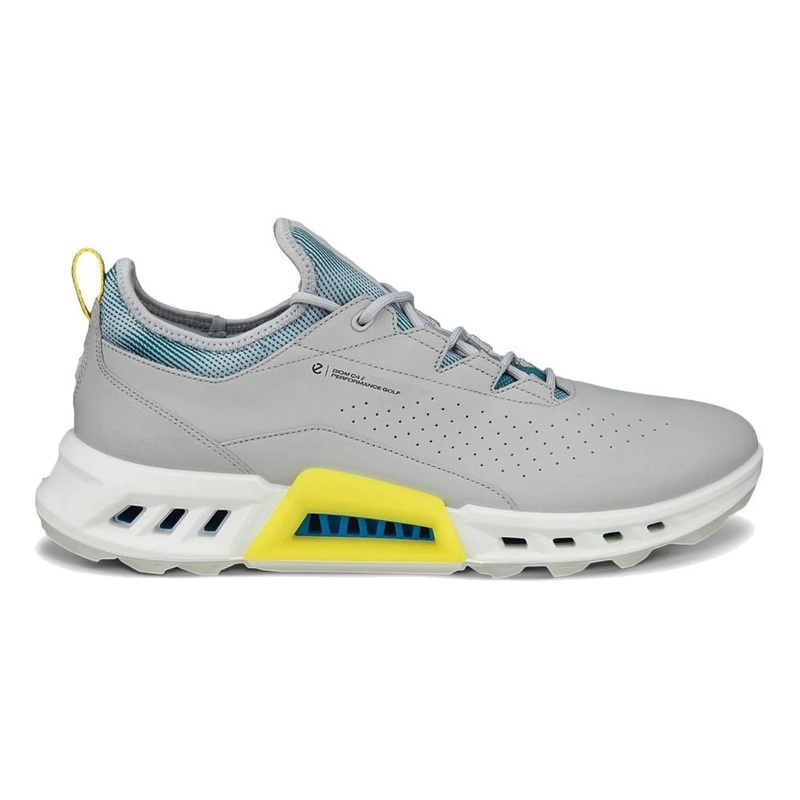 ECCO Men’s Biom C4 Golf Shoe – Concrete/Baygreen CONCRETE/BAYGREEN 42 Medium