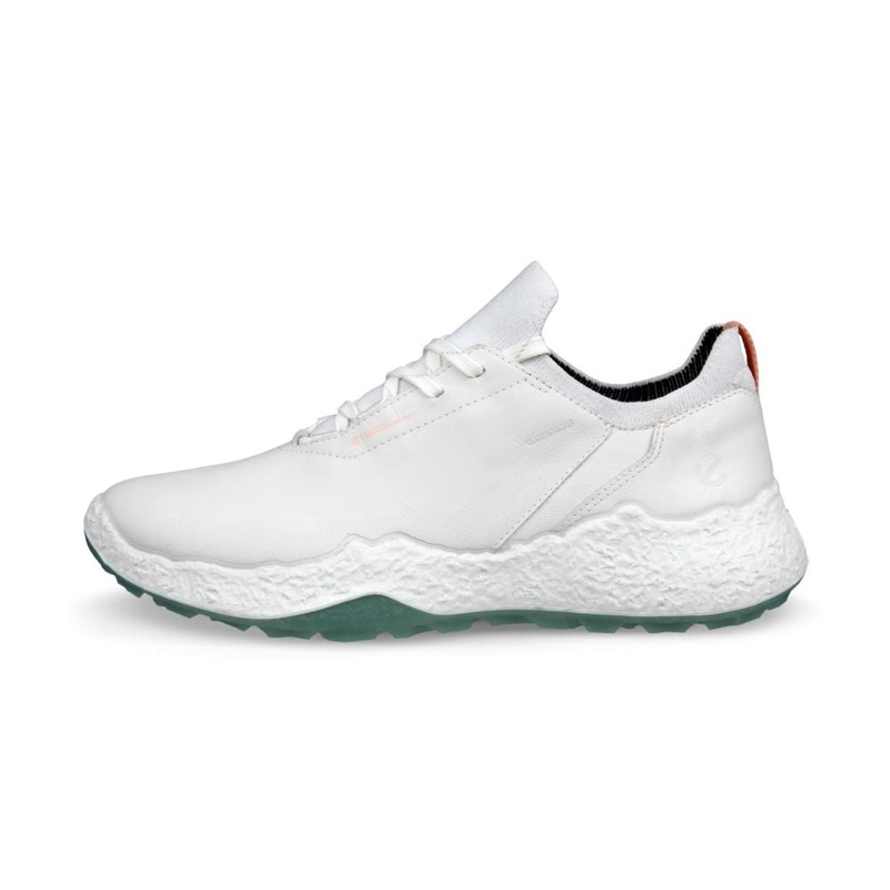 ECCO Women’s Golf Biom H5 Golf Shoes – White/Green WHITE/GREEN 37 Medium