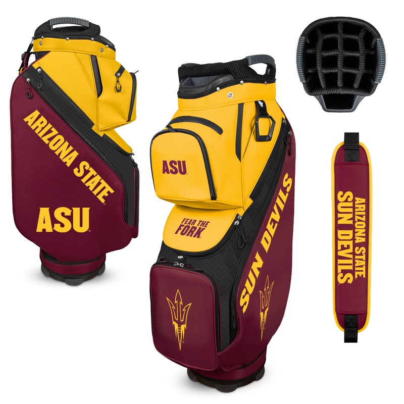 NCAA Team Effort Clubhouse Cooler Arizona State Sun Devils Cart Bag