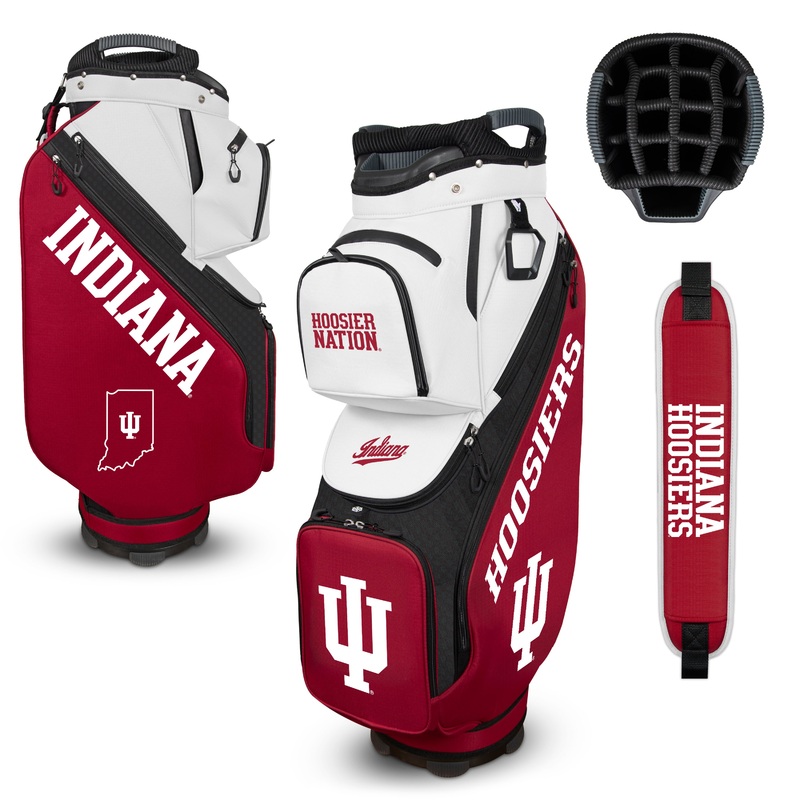 NCAA Team Effort Clubhouse Cooler Indiana Hoosiers Cart Bag