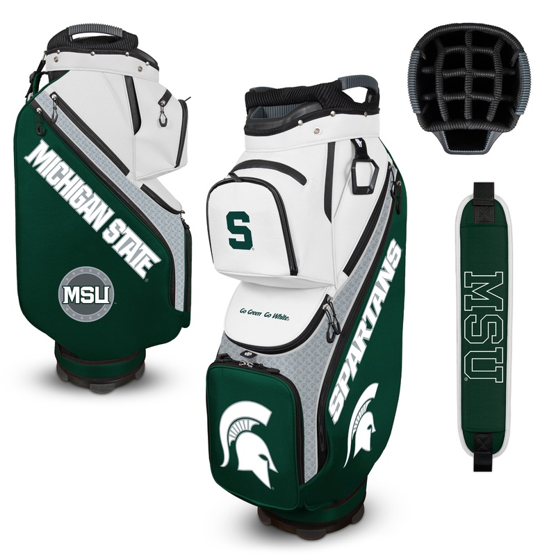 NCAA Team Effort Clubhouse Cooler Michigan State Spartans Cart Bag