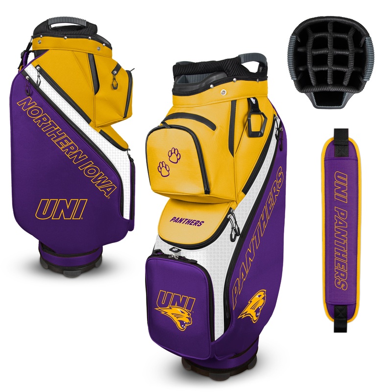 NCAA Team Effort Clubhouse Cooler Northern Iowa Panthers Cart Bag