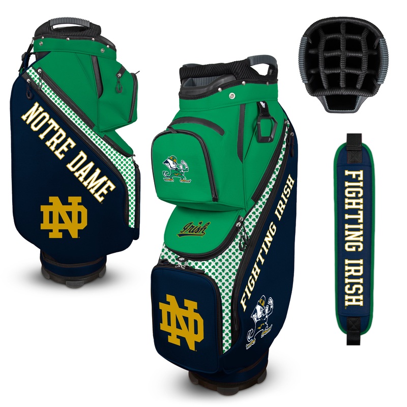 NCAA Team Effort Clubhouse Cooler Notre Dame Fighting Irish Cart Bag