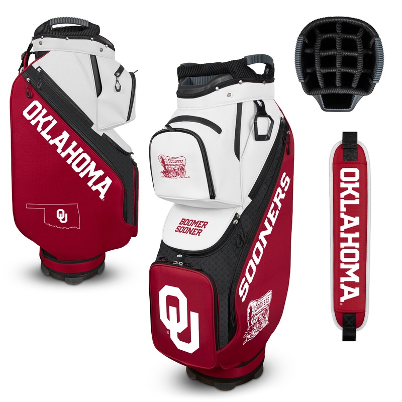 NCAA Team Effort Clubhouse Cooler Oklahoma Sooners Cart Bag