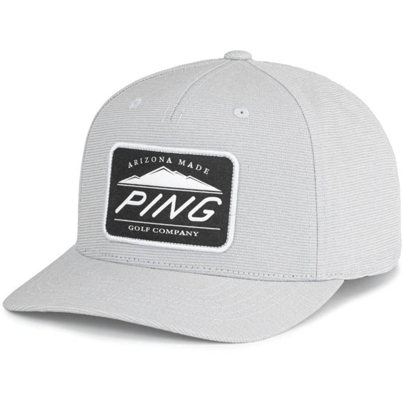 Ping Men’s Camelback Patch Adjustable Hat 25 WHITE OSFA
