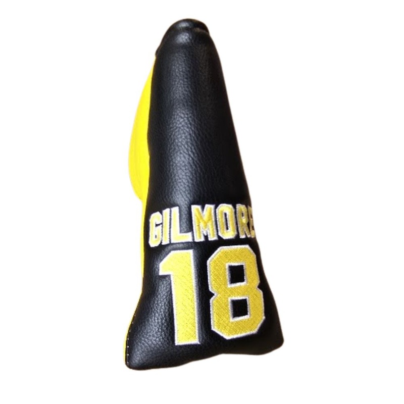 PRG Happy Gilmore 18 Blade Putter Headcover Black/Yellow Blade