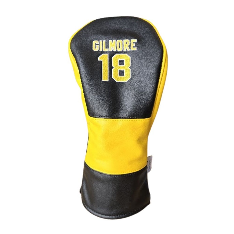 PRG Happy Gilmore 18 Driver Headcover Black/Yellow Driver