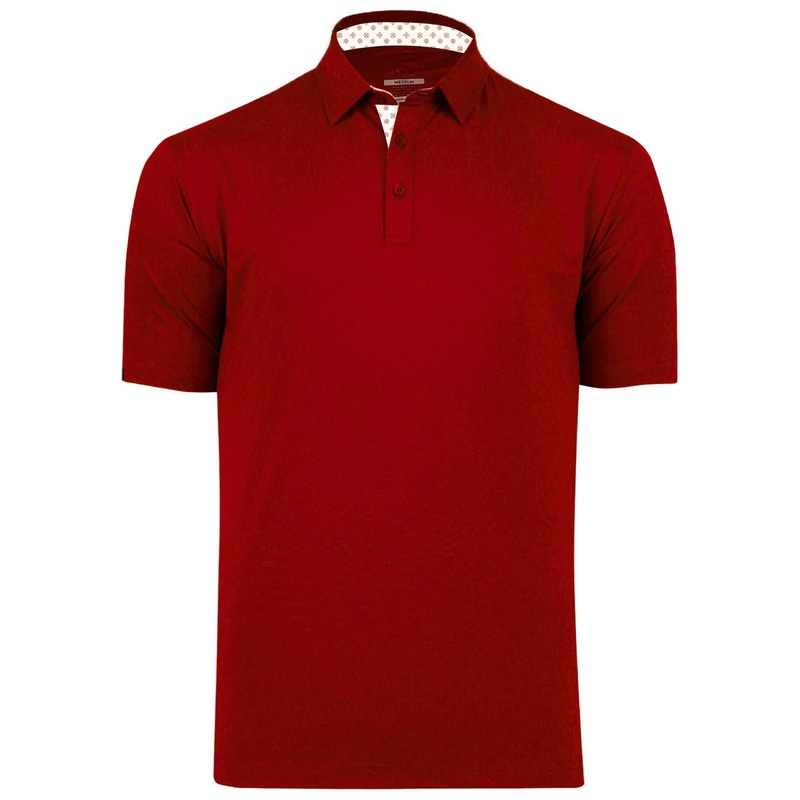 Swannies Men’s James H Polo 25 Black Heather MD