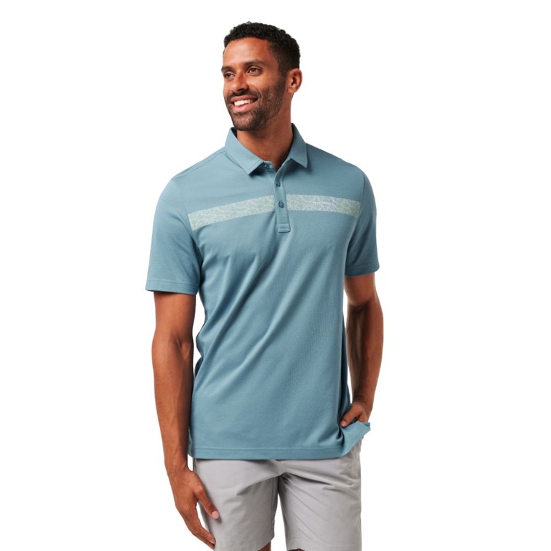 TravisMathew Men’s Full Flight Polo 25 CAPTAINS BLUE MD