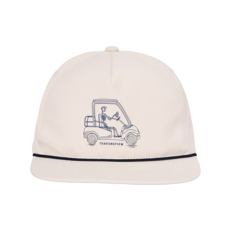 TravisMathew Men’s Lost Mapes Snapback Hat 25 MOONBEAM OSFA