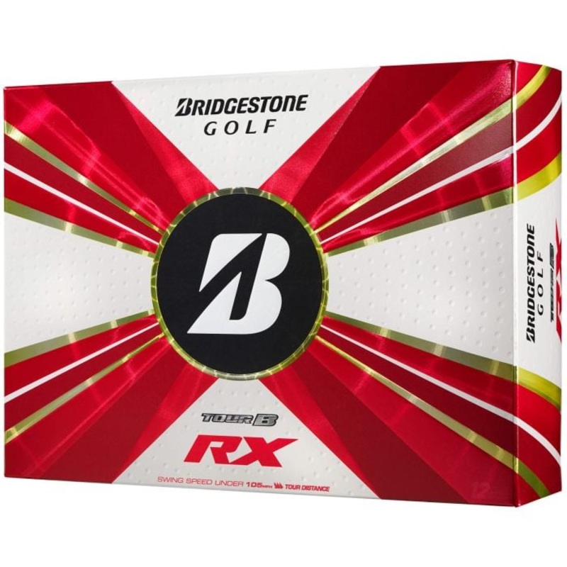 Bridgestone Tour B RX Golf Balls 2022 WHITE RED BOX