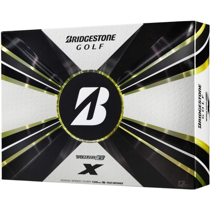Bridgestone Tour B X Golf Balls 2022 WHITE BLACK BOX