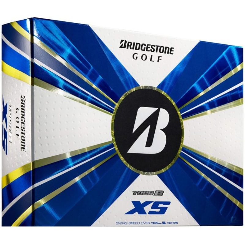 Bridgestone Tour B XS Golf Balls 2022 WHITE BLUE BOX