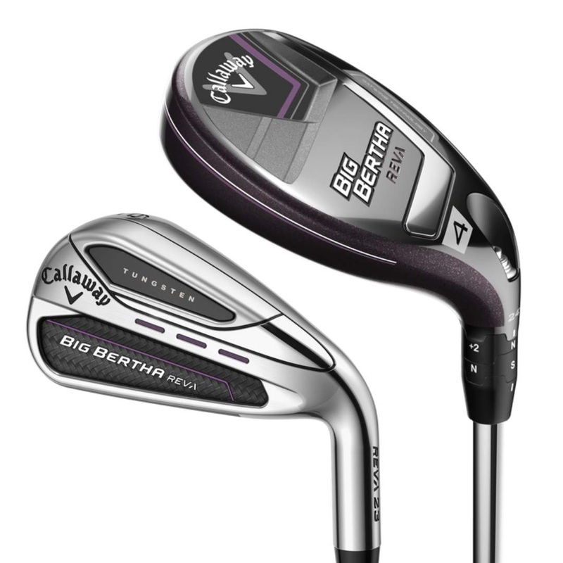 Callaway Women’s Big Bertha Reva 23 Combo Iron Set Right 5-6 HYB | 7-AW Ladies