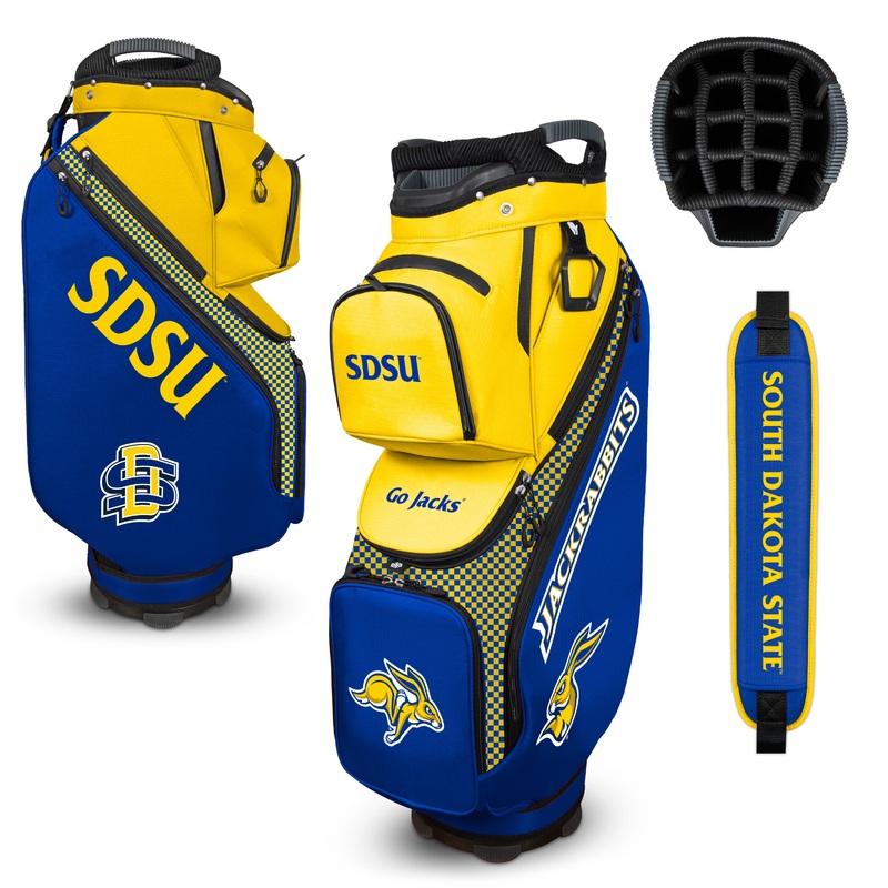 NCAA Team Effort Clubhouse Cooler SDSU Jackrabbits Cart Bag