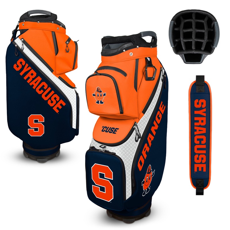 NCAA Team Effort Clubhouse Cooler Syracuse University Orange Cart Bag