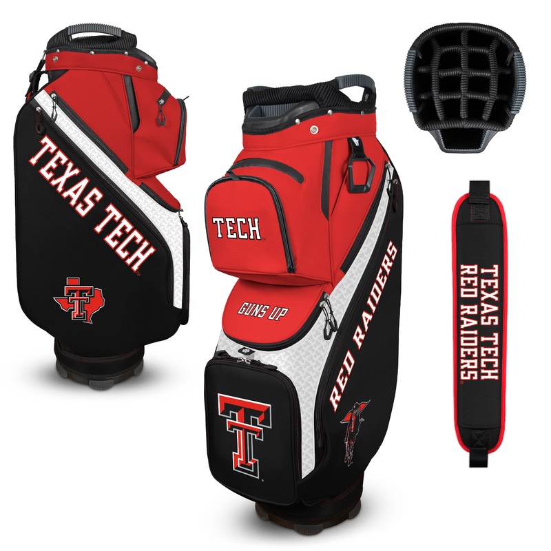 NCAA Team Effort Clubhouse Cooler Texas Tech Red Raiders Cart Bag