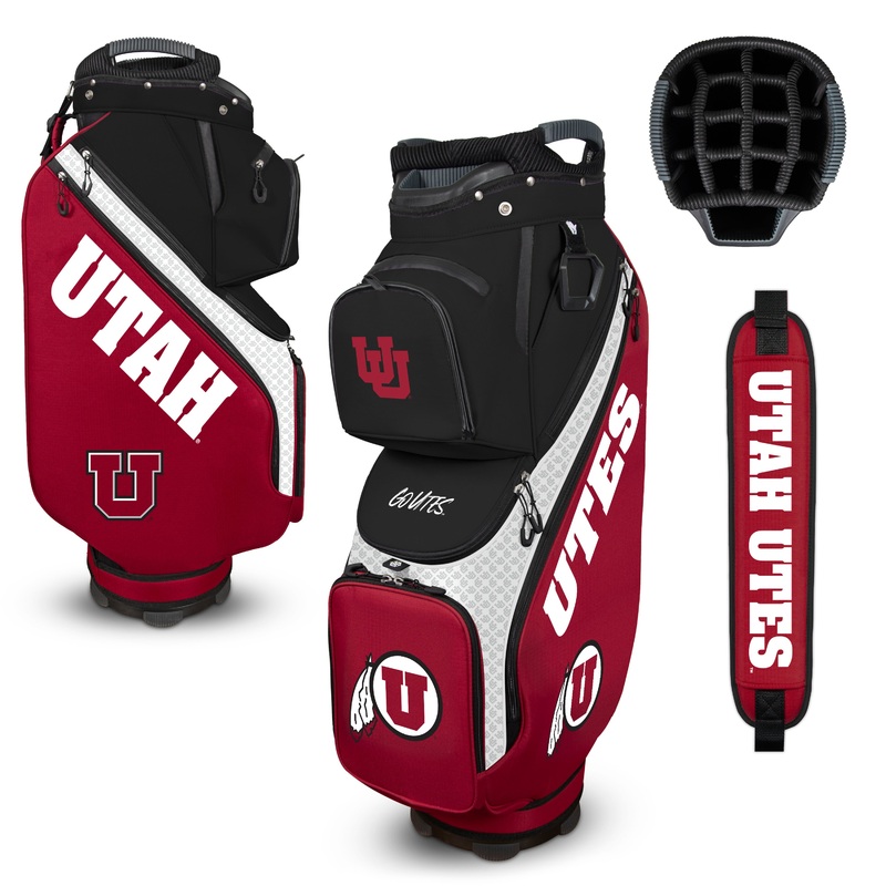 NCAA Team Effort Clubhouse Cooler Utah Utes Cart Bag