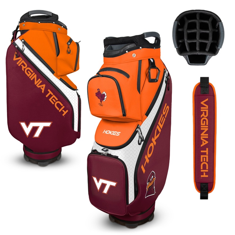 NCAA Team Effort Clubhouse Cooler Virginia Tech Hokies Cart Bag