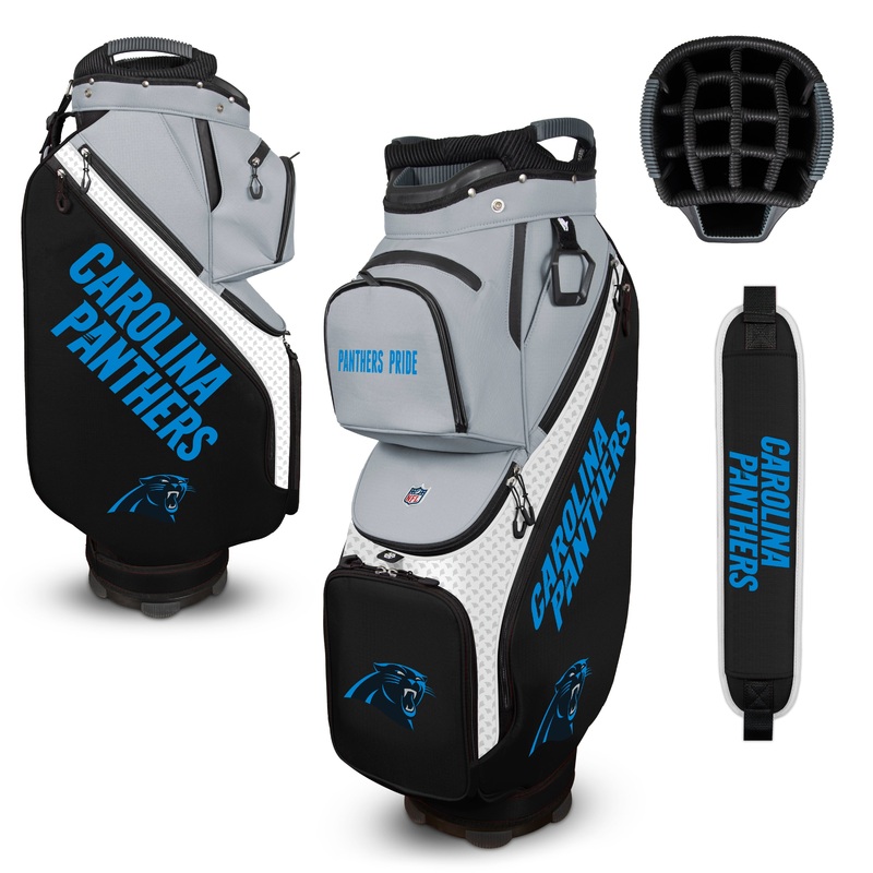 NFL Team Effort Clubhouse Cooler Carolina Panthers Cart Bag