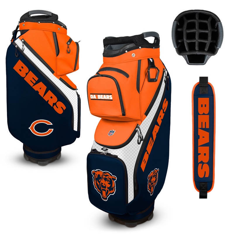 NFL Team Effort Clubhouse Cooler Chicago Bears Cart Bag