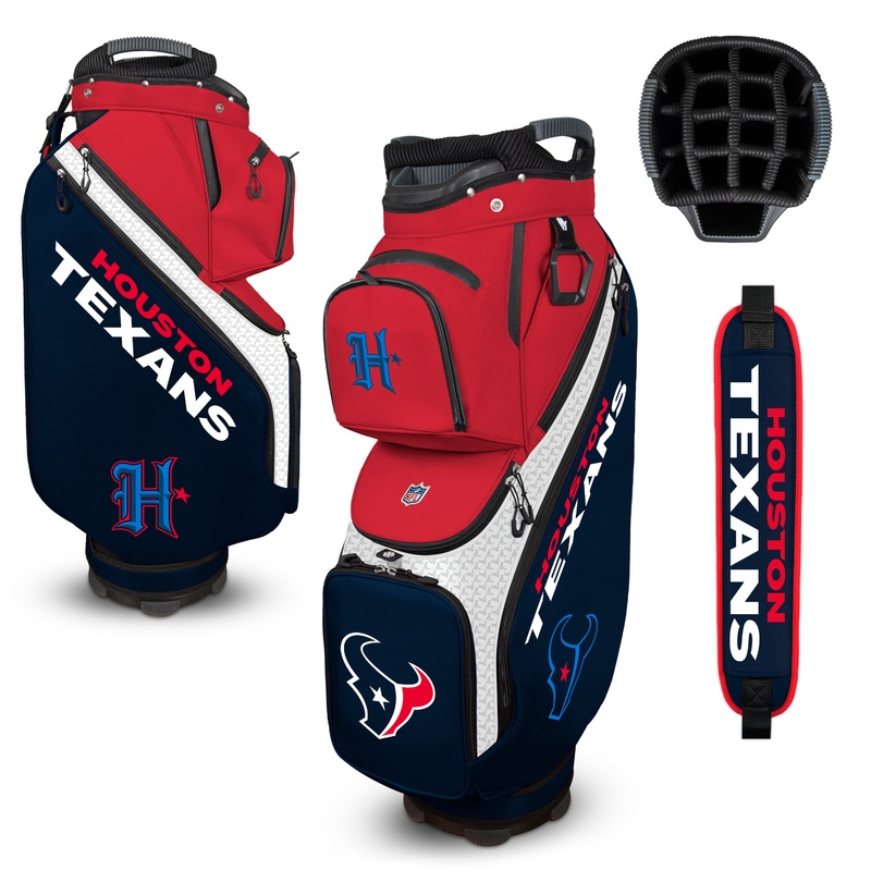 NFL Team Effort Clubhouse Cooler Houston Texans Cart Bag