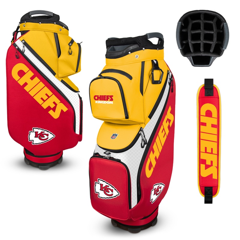 NFL Team Effort Clubhouse Cooler Kansas City Chiefs Cart Bag