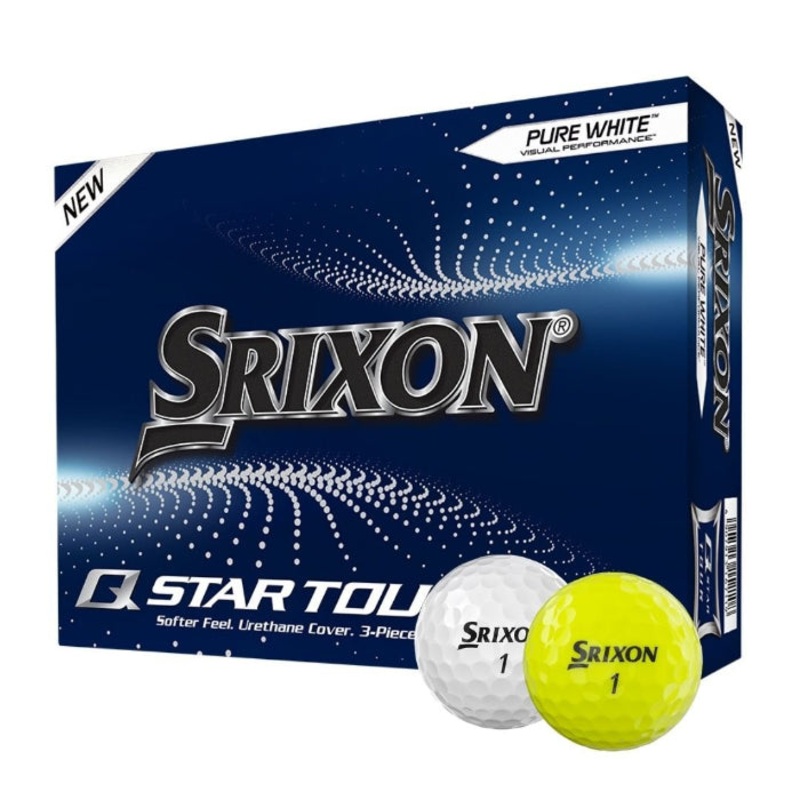 Srixon Q Star Tour 4 Golf Balls WHITE