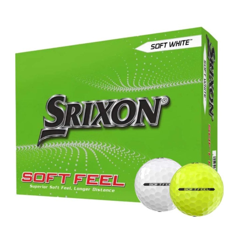 Srixon Soft Feel 13 Golf Balls WHITE